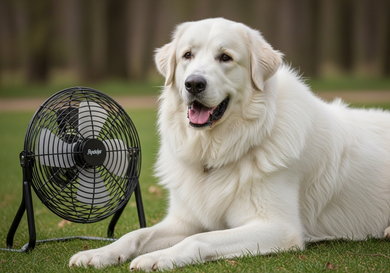 グレート・ピレニーズの夏対策|エアコンは必要?正しい使い方とは