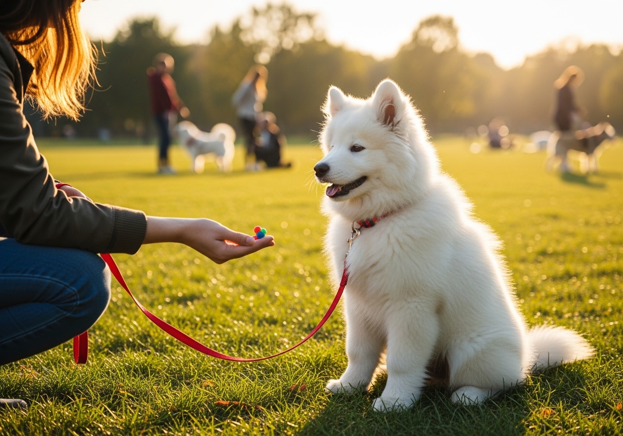 サモエドのしつけ｜「言うことを聞かない？」を楽しく変える方法